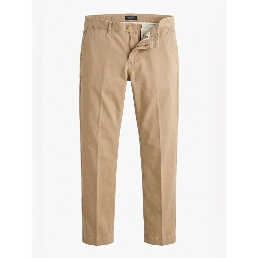 KHAKI J. CREW THE DRIGGS 31”x32” PANTS
